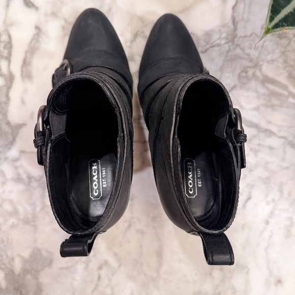 Coach Bootie Heels Tessie Vintage Women’s 6 - Picture 4 of 8